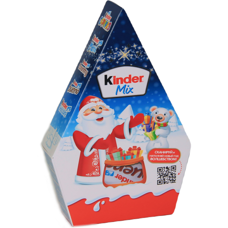 Сладкий новогодний подарок Kinder Mini Mix Звезда 34 г - купить с самовывозом в СберМаркет